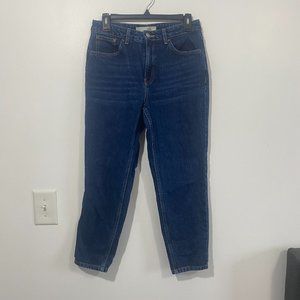 Topshop PETITE Moto Mom Jeans Size 28